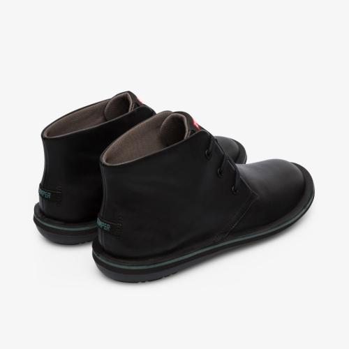 Camper Beetle Ankle Boots Black - Mens Singapore YIAMWF-008